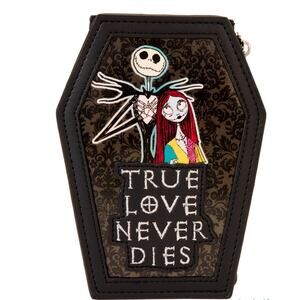 NYCC Limited Edition Nightmare Before Christmas Jack & Sally Coffin Card Holder